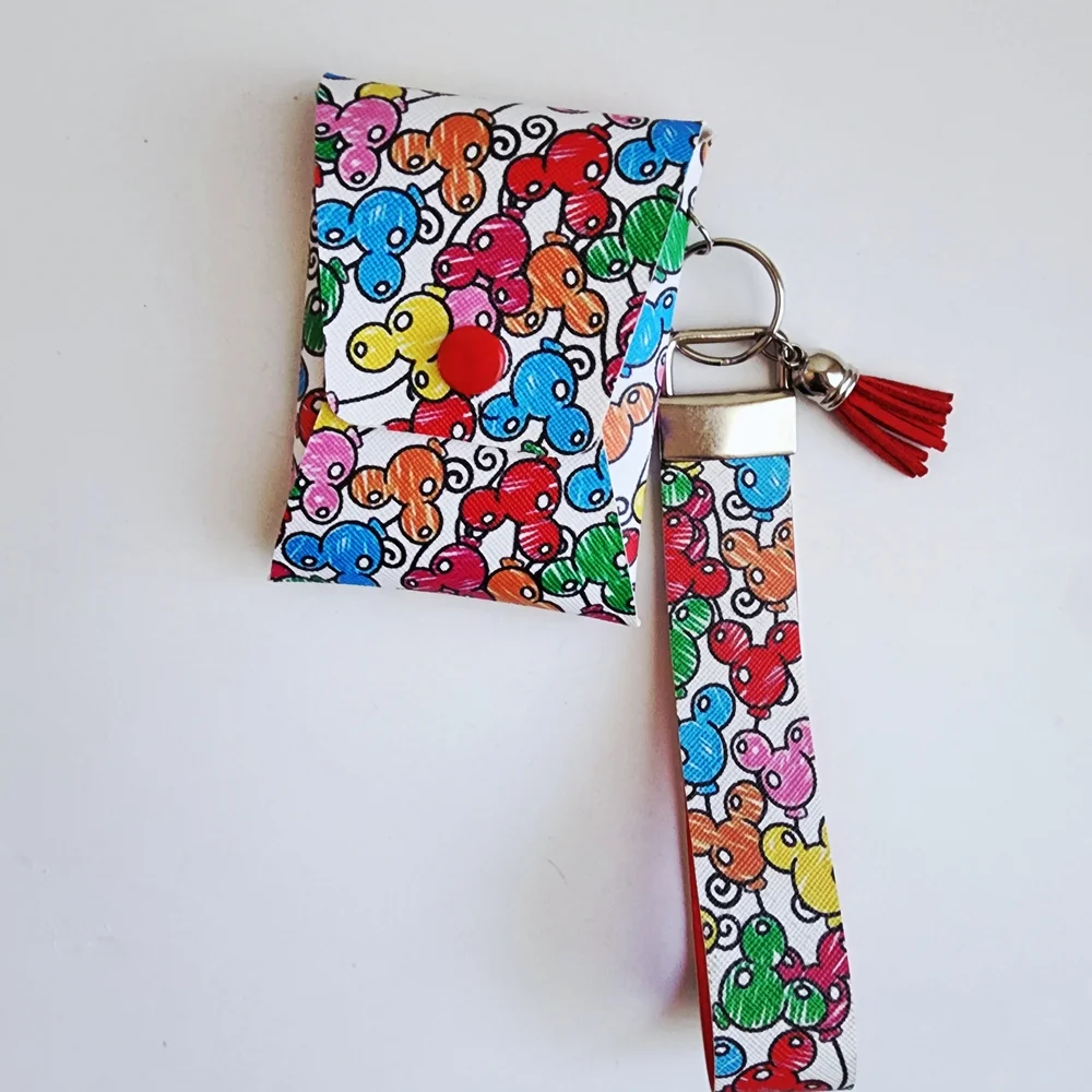 Colorful Balloons Wristlet Wallet
